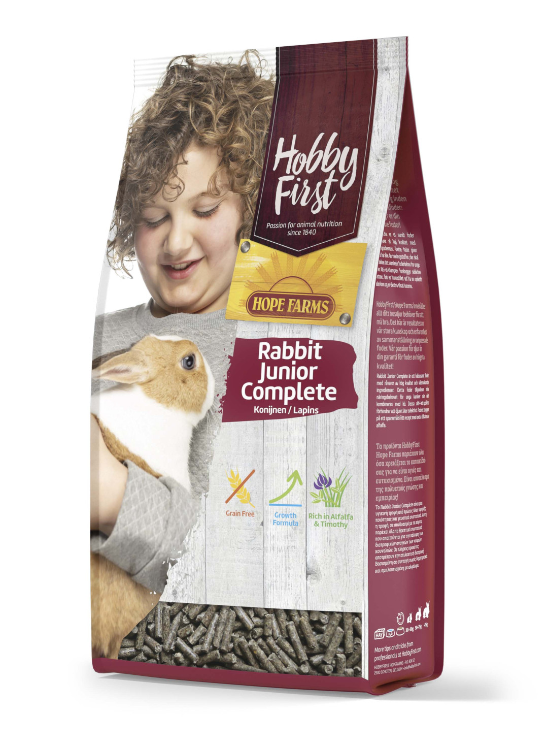 HobbyFirst Hope Farms Rabbit Junior Complete 1,5 kg